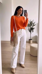 Maglia in Cotone Crazy Wool