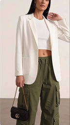 Blazer Bianco Hopper Factory
